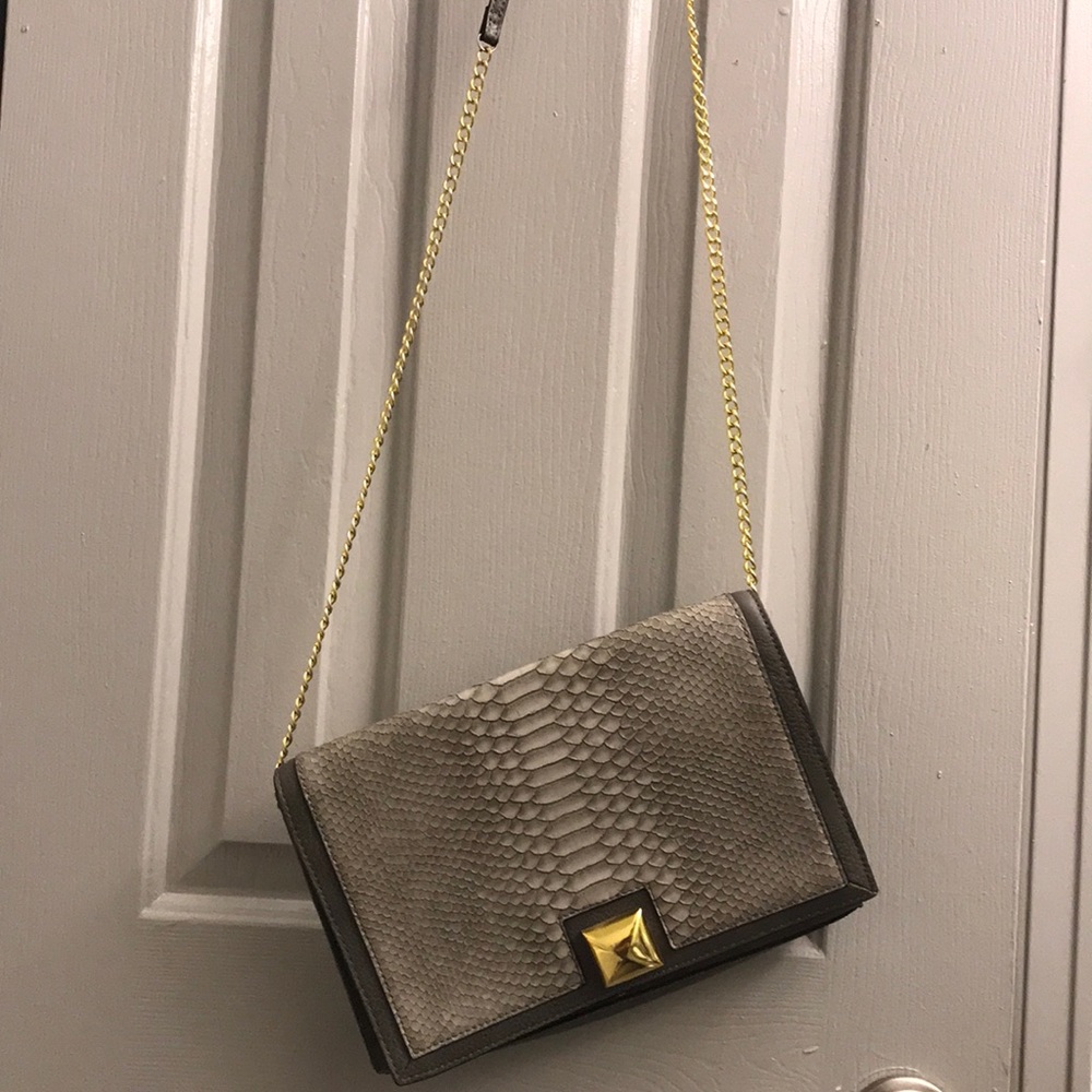 Snakeskin purse